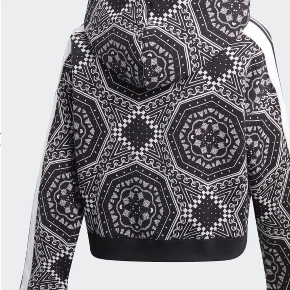 Adidas Cropped Hoodie - Picture 4 of 5